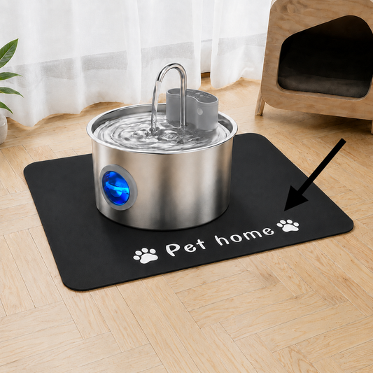 Waterproof Pet Feeding Mat – Non-Slip Food & Water Bowl Mat